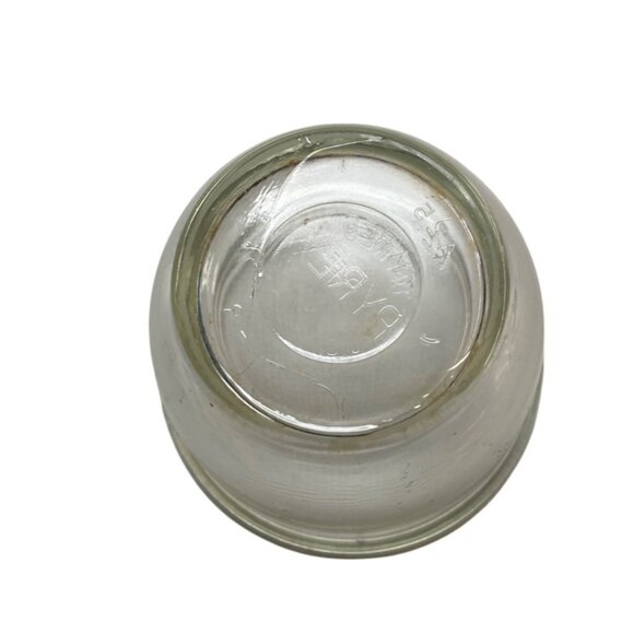 Vintage Pyrex Clear Glass Small Cup Dish 3" - Picture 4 of 5